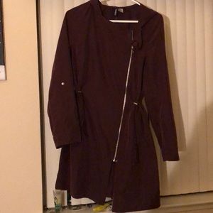 H&M light drench coat